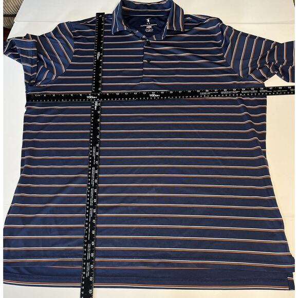 Fairway Greene Men’s Purple Striped Golf Polo Short Sleeve XXL - Picture 5 of 7